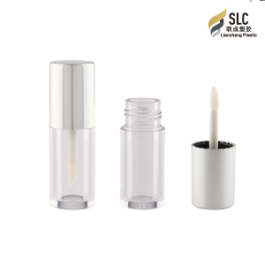 2020 Private Label Luxury Fashion Container Clear Empty Lipgloss Tube Packaging 5ml 