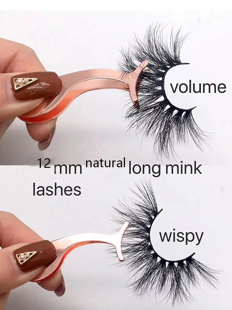 High Quality Mink Lashes with Luxury Eyelashes Private Label 