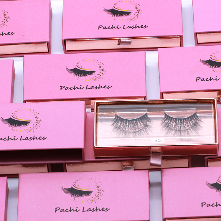 B48 Hitomi Private Label custom lash packaging eyelash box custom logo empty lash box