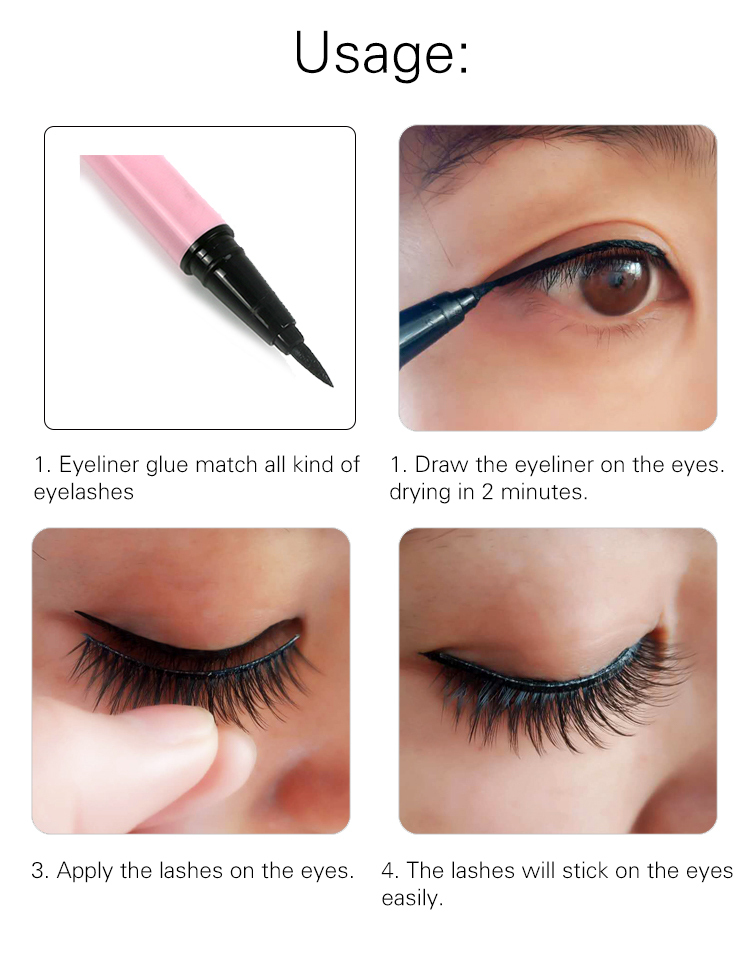 Magic Adhesive Eyeliner 2020 New Product Eyeliner Glue Best False Eyelashes Tools
