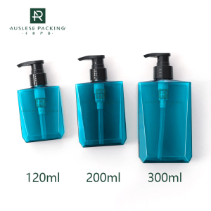 Good quality plastic PETG shampoo and lotion bottle