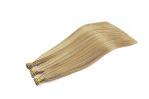 Wholesale custom made color I tip hair extension, mix color human remy hair prebonded tip hair extension