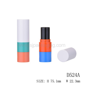 Empty Cute Lipstick Case Fashion Cosmetic Packaging Make Up Tools Colorful Lipstick Tube Containers