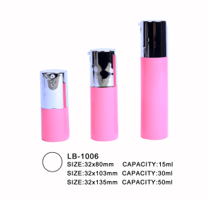 15ml 30ml 50ml Recycled Plastic PCR Material Cosmetic Airless Bottles Eco-Friendly Cosmetic Packaging   Airless Pump Bottle