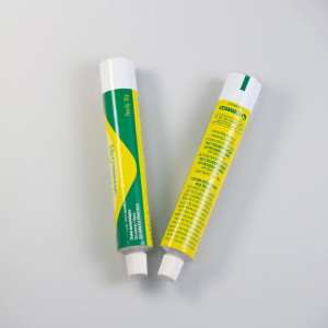 Ointment packaging tube