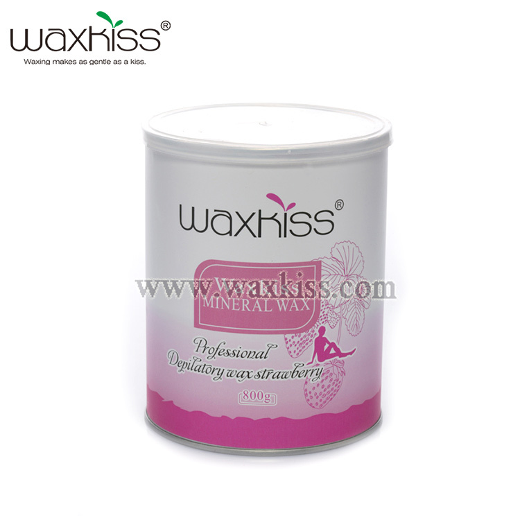 No Residue 800g Canned Pack Sofe Hair Removal Wax 