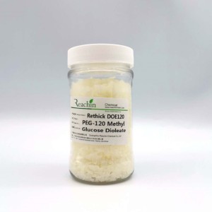 PEG-120 Methyl Glucose Dioleate is a natural glucose derivative from  corn, acting as high-efficient thickener in shampoo, body  wash, facial cleanser and baby cleanser.