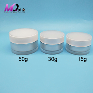 Round straight acrylic  cream jar  15g 30g 50g 