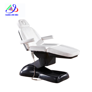 Kangmei Luxury Beauty Spa Salon 4 Motors Electric Stationary Massage Table Cosmetic Facial Chair 
