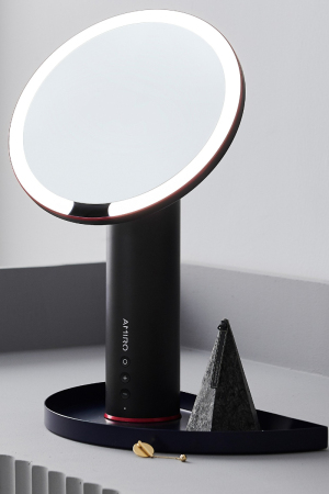 AMIRO LED makeup mirror 8 inch rechargeable
