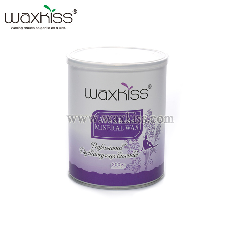 No Residue 800g Canned Pack Sofe Hair Removal Wax 