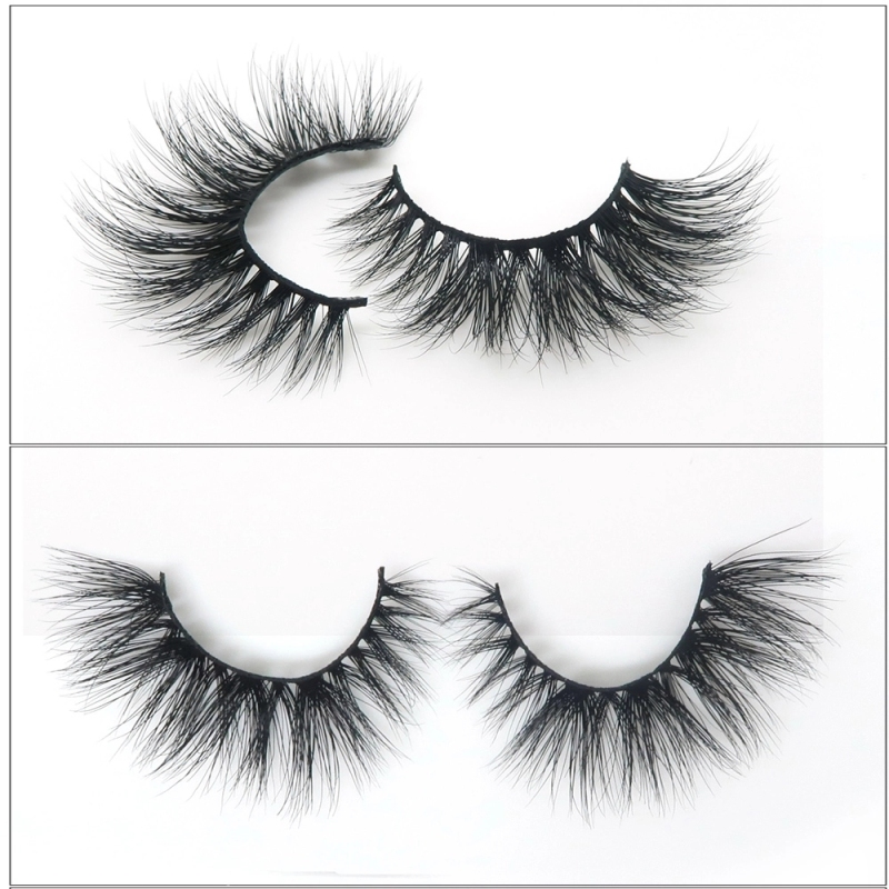 5d silk eyelashes handmade full strip lashes thick false eyelashes makeup silk eye lashes 1 pairs in one box 