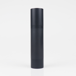 High quality matte black silver gold Aluminum Airless Bottle