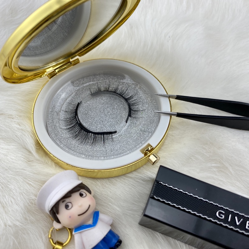 3D Mink Black Cotton Band Soft Strip Eyelashes With Good Wholesale Price 