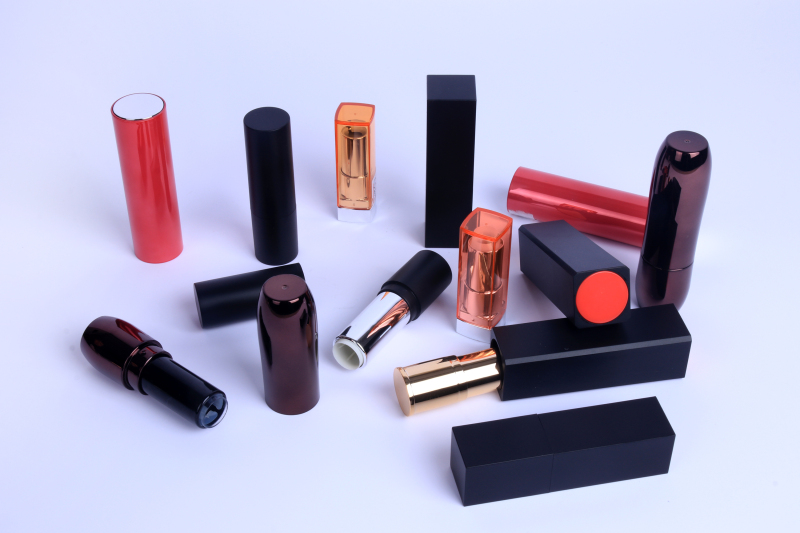 Round empty Lipstick case tube directly fill lipstick tube case lip balm case