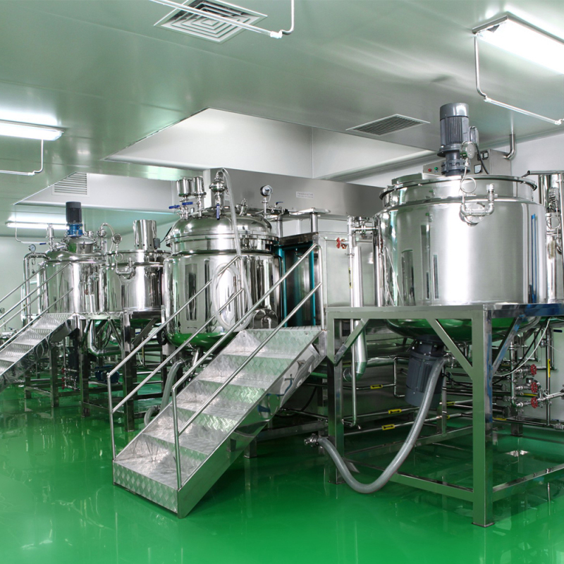 Yuxiang High Quality Vacuum Emulsifier Homogenizer For Cosmetic Product Mixing