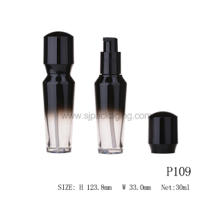 Wholesale Lotion/ Face Primer Bottle With Pump Head Cosmetic Packaging Liquid Foundation Plastic Bottle