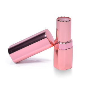 Pink Round Shape Lipstick Tube