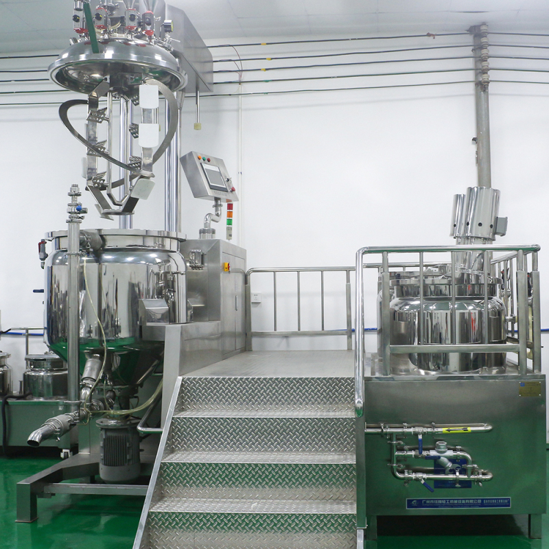 Yuxiang High Quality Vacuum Emulsifier Homogenizer For Cosmetic Product Mixing