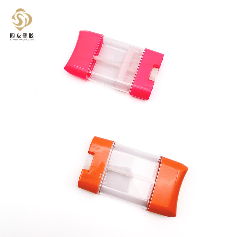 S611 The manufacturer customized 75g/100g bottle full transparent rotating body solid paste bar