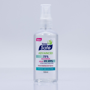 100 ml hand disinfectant spray