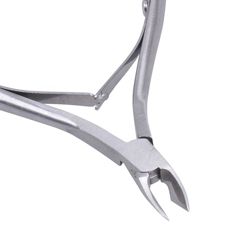 Stainless Steel Nail Cuticle Scissors Double Fork Dead Skin Scissor