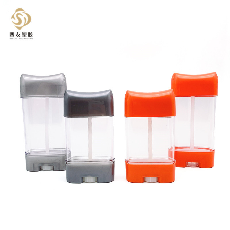 S611 The manufacturer customized 75g/100g bottle full transparent rotating body solid paste bar