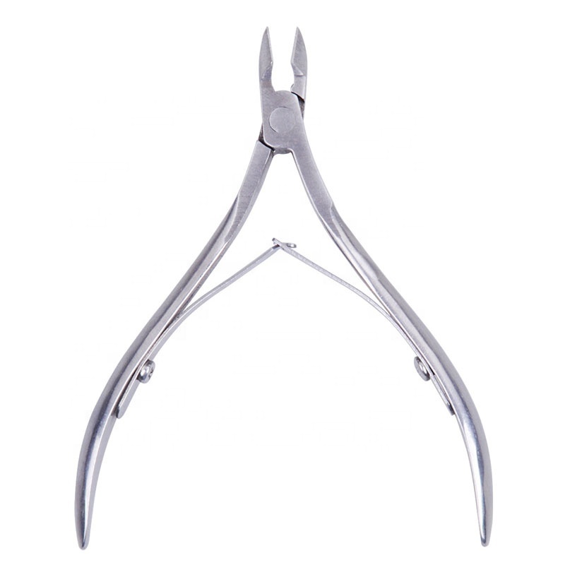 Stainless Steel Nail Cuticle Scissors Double Fork Dead Skin Scissor