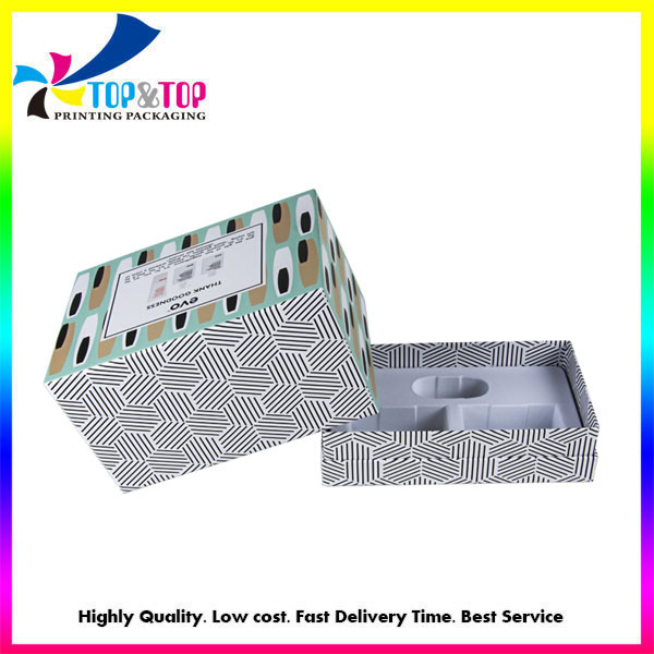 Custom High End  Lid and Top Paper Box for Cosmetic Packaging