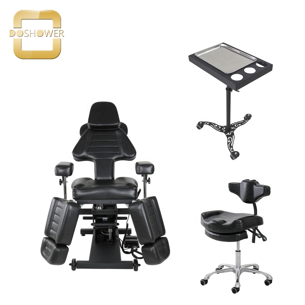 Massage Salon Tattoo Chair with Two Trays Esthetician Bed with Hydraulic  Stool  Bed Bath  Beyond  37536452