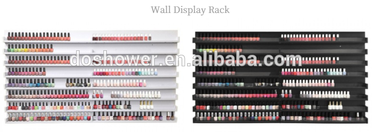 nail polish wall rack display with polish wall display of nail polish racks 6 tiers