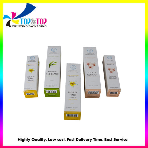Custom Cheap Soft Paper Card Lotion Packaging Boxes