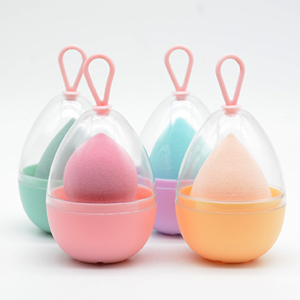Cosmetic Beauty Makeup Sponge With Egg Cases