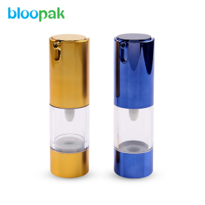 15ml 20ml 30ml Clear Plastic Airless bottle Lotion Pump Bottle 