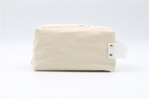 Natural cotton bag with handle