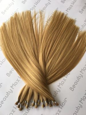 Wholesale Remy Russian i-Tip Human Hair, Factory Direct 20" Mini i Tip Raw Virgin Hair, 100 Keratin i Tips Hair