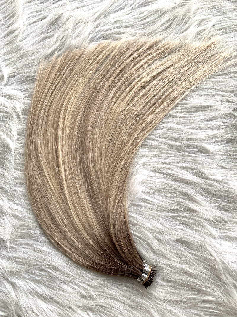 Hair Itip Hair Tip Stick Extension Customized Nano Bead Hair 1g/pc Stick Tip Itip Indian Remi Hair Extensions