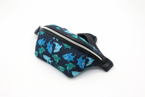 Biodegradable ecofriendly portable fashion RPET bag portable running pocket 