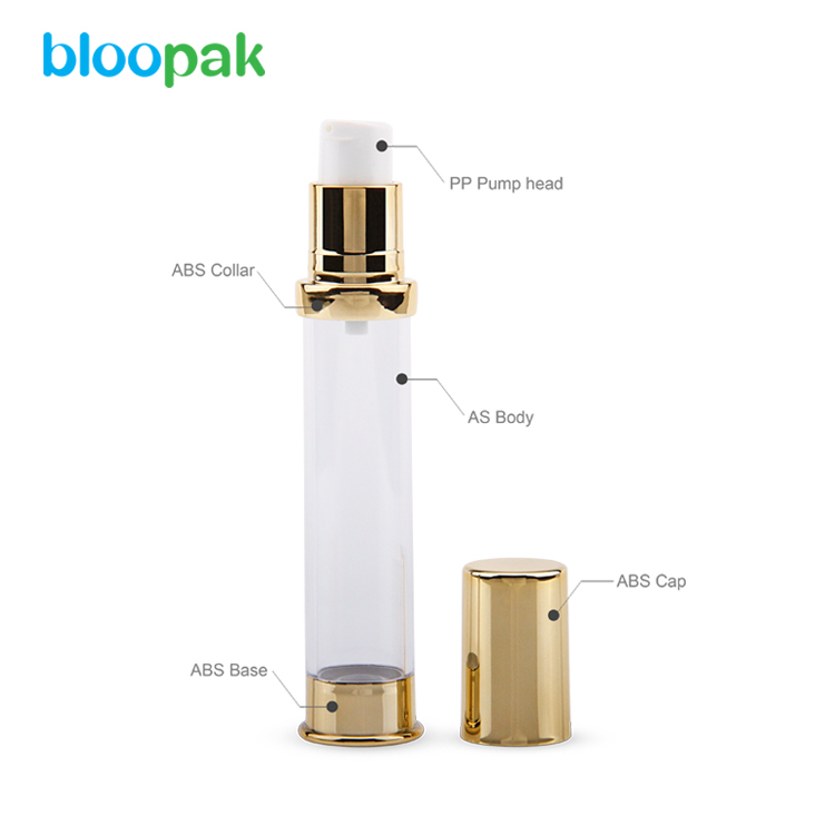 Small airless bottle, airless lotion pump bottle 5ml,10ml,12ml Mini