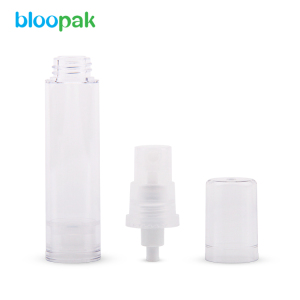 Wholesale plastic clear cosmetic airless bottle