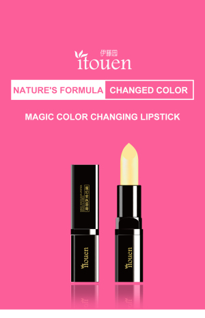 Magic color changing lipstick