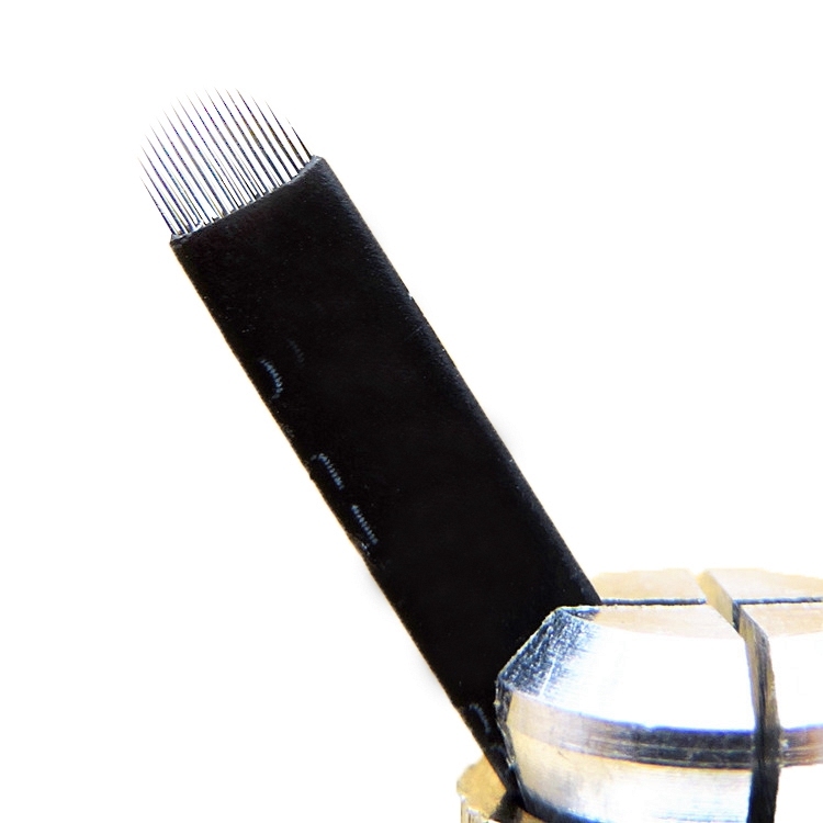 Black Disposable Permanent Makeup Microblading Needle U18