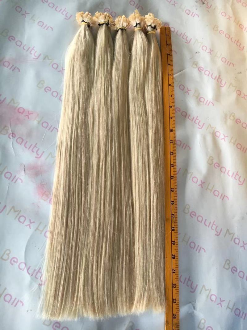 Wholesale Pric Italian Keratin I/U/Flat Tip Hair Extension Double Drawn Pre Bonded Remy Hair Extensions
