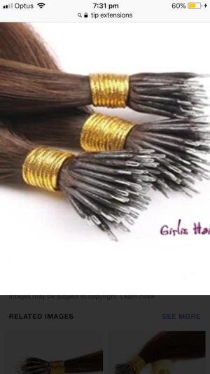 Russian remy full cuticle nano ring / nano tip / nano bead hair extensions
