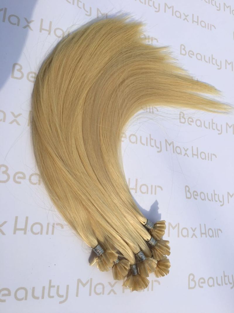 Hair Factory Remy Human Hair u Tips, Custom Hot Fusion Ombre Human u Tip Rambut Hair, u Tip Kinky Hair Extensions 
