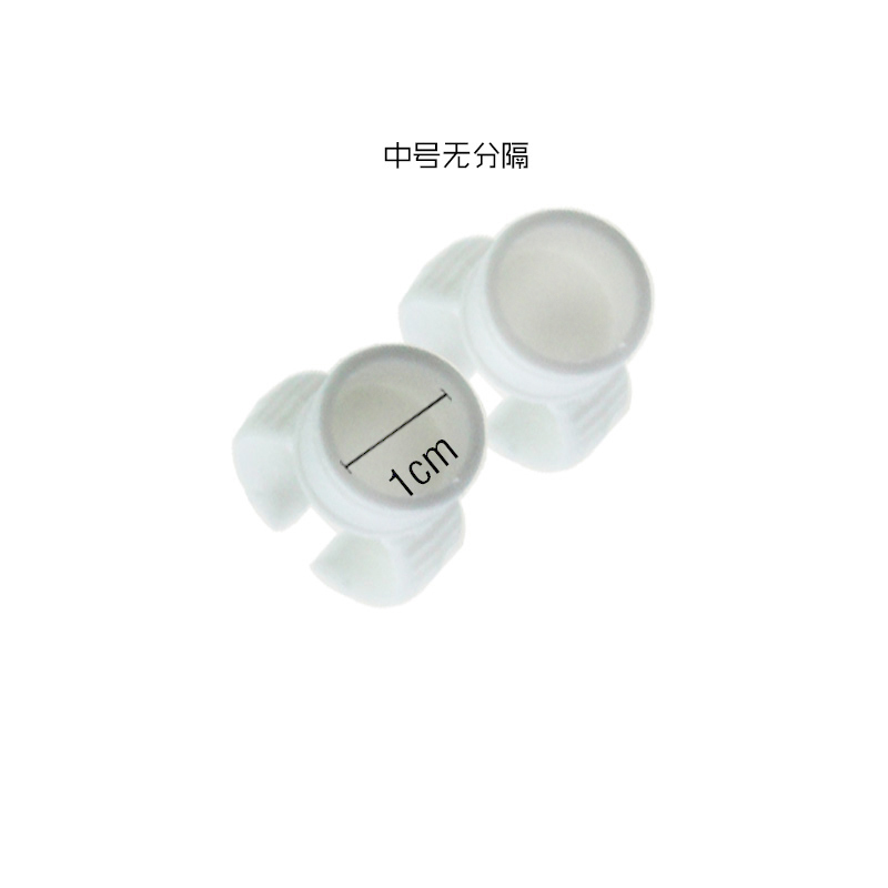 Plastic Pigment Ring Cups For Permanent Makeup Tattoo