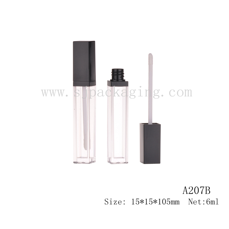 Custom Private Label Bulk Empty Transparent Cosmetic Packaing Lip gloss Containers Wand Tubes