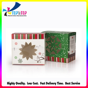 Custom Design Cheap Christmas Paper Gift Box 