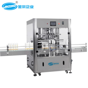 Automatic filling capping labeling line