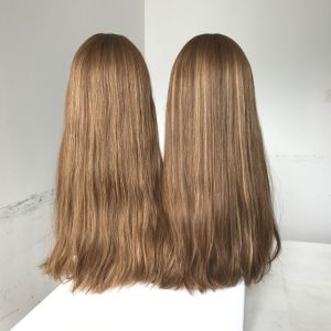Wholesale 100% european human hair silk top jewish wig kosher  015wigs